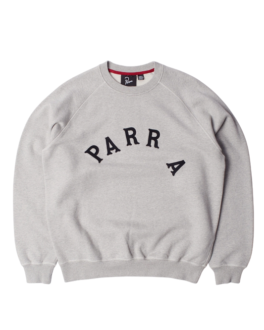 by Parra Drunk Parent Crewneck sweatshirt (Grey)