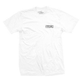 Baker Uno Tee (White/Black)
