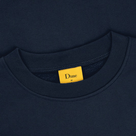 bluza Dime Classic Embossed Crewneck Black