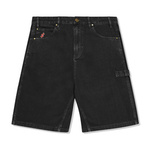 Cash Only Records Denim Shorts (Black)