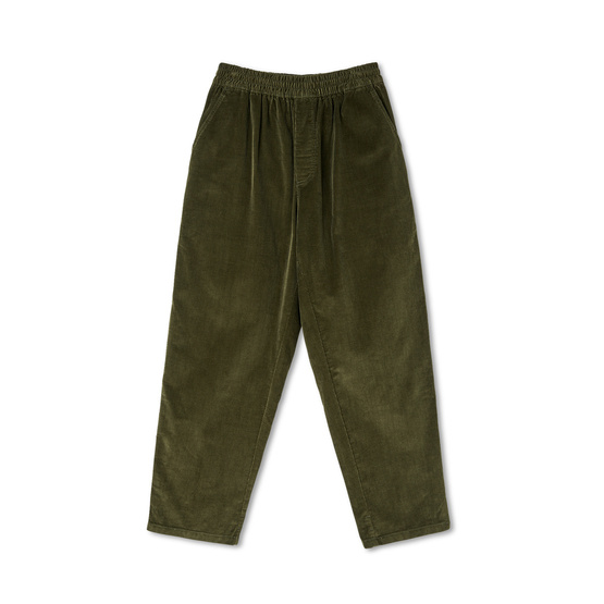 polar cord surf pants green