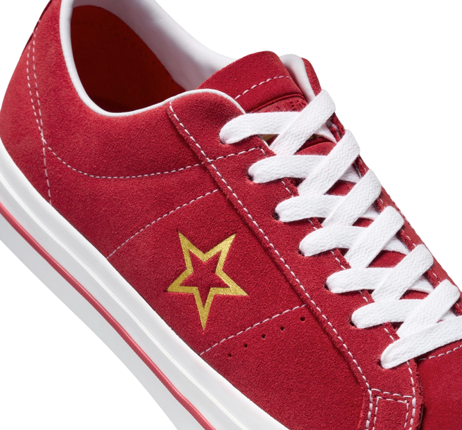 Converse One Star Pro OX (Versity Red/ White/ Gold)