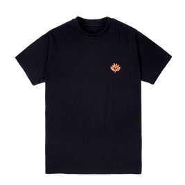 Magenta Forrest Plant tee black