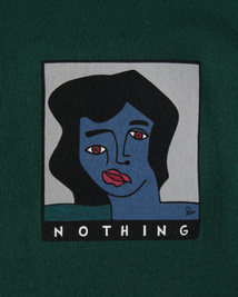 Koszulka By Parra Nothing please t-shirt pine green