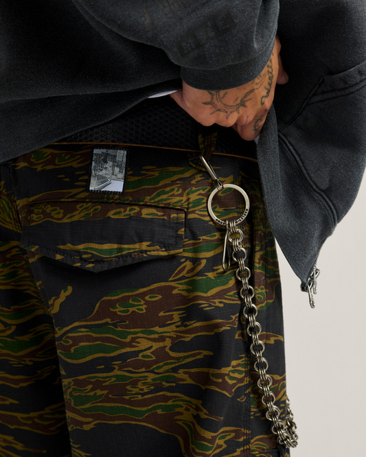 spodnie Vans Skate Loose Atiba Haze (Black Camo)