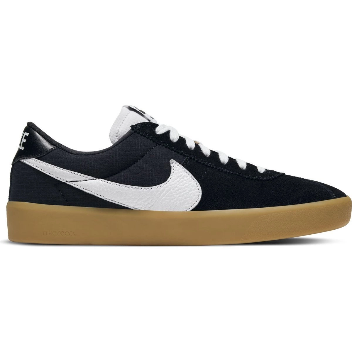 Nike SB Nike SB Bruin React BLACK WHITE BLACK GUM LIGHT BROWN BLACK Shoes Nike SB SALE Sale 50 70 Shoes Brands Nike SB ALL Skateshop Miniramp.pl