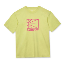 koszulka RASSVET MENS LOGO TSHIRT - LIME GREEN 
