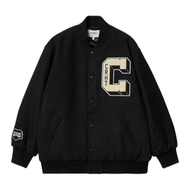 Kurtka Carhartt WIP W' Brown Ducks Jacket black