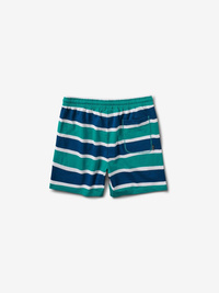 diamond MINI OG SCRIPT STRIPED SHORTS