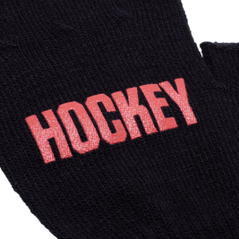 Hockey Fingerless Gloves black