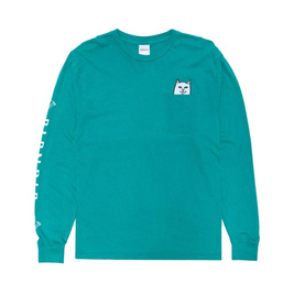 Longsleeve ripndip lord nermal pocket teal