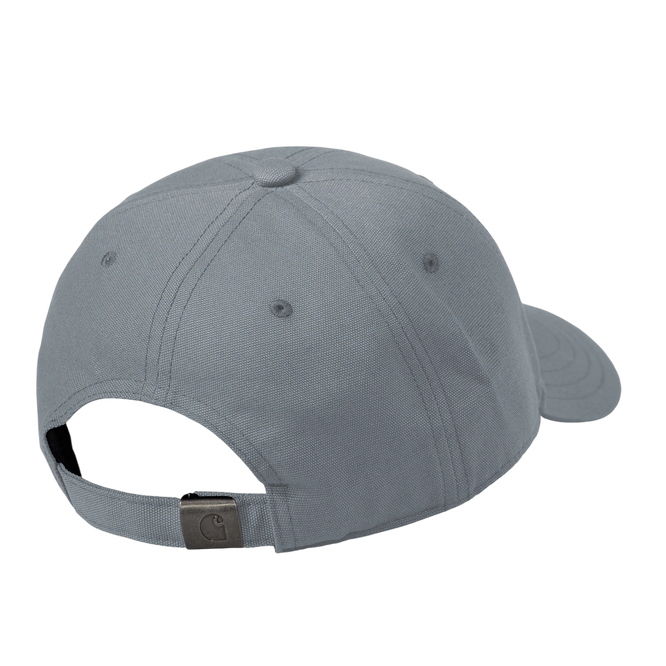 Carhartt WIP Canvas Script Cap (Dove Grey / Wax)