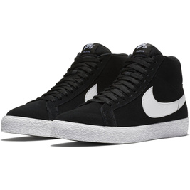 buty nike sb zoom blazer mid black/white-white-white