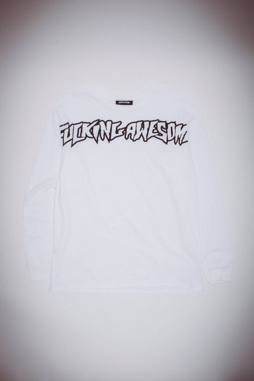 Koszulka Fucking Awesome Big Stamp longsleeve white