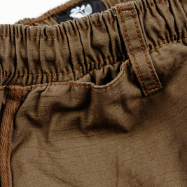  Magenta Ripstop Loose pants chocolate