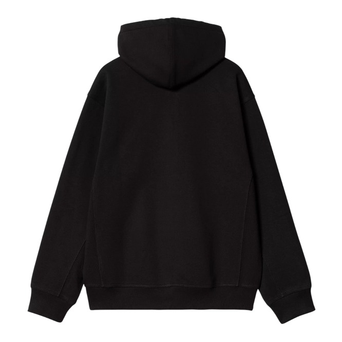 bluza Carhartt WIP Hooded American Script Jacket (Black)