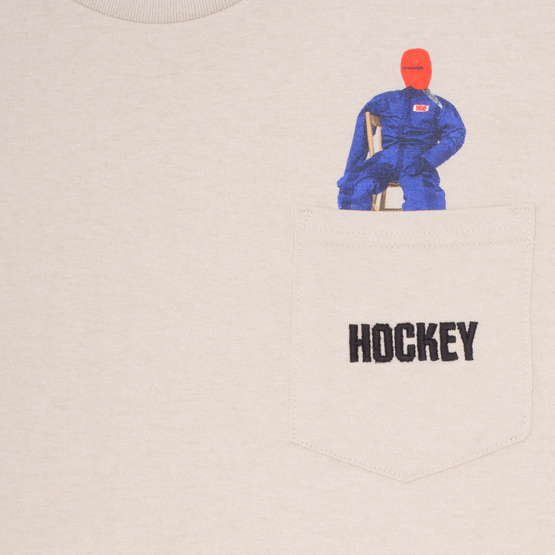 Hockey - Droid Pocket Tee (Natural) 