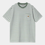 koszulka Carhartt WIP S/S Seidler Pocket T-Shirt (Park / White)