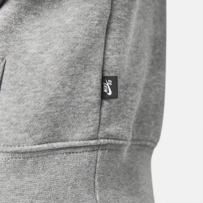 Bluza Nike Sb Gfx Hoodie Dk Grey Heather/deep Royal Blue/white