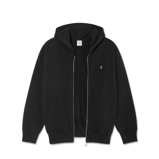 Polar Ed zip hoodie black