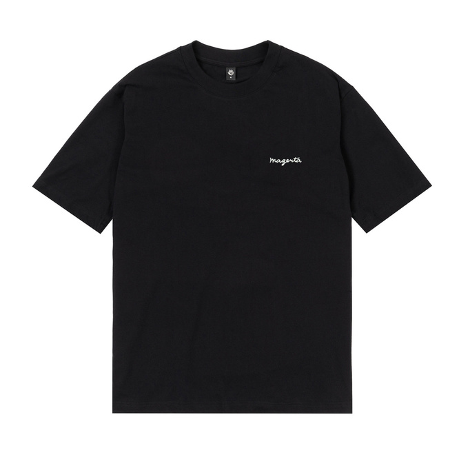 Magenta Pomme Tee (Black)
