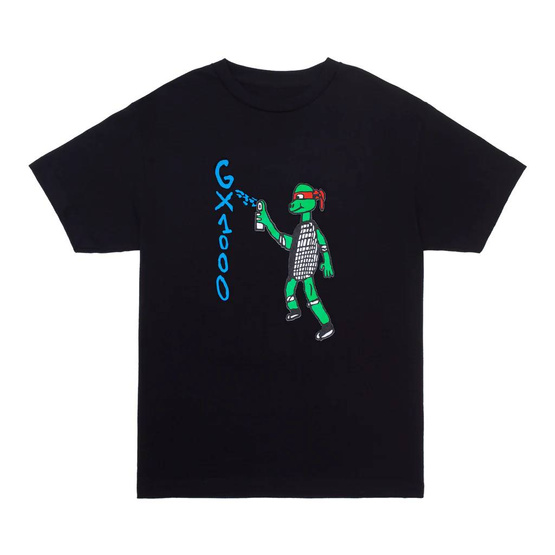 koszulka GX1000 - Spray Paint Black Tee (Black)