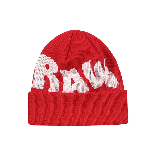 Czapka Raw Hide OG Logo Beanie Red