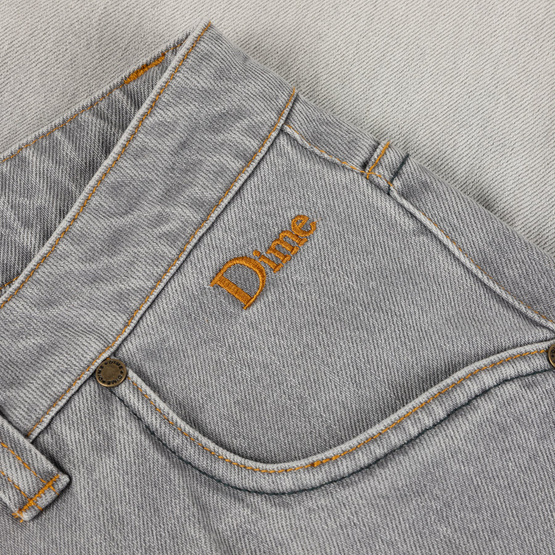 Dime Classic Relaxed Denim Pants (Dipped Sandblasted Gray)