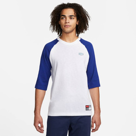 Raglan Skate T-shirt White/deep Royal Blue