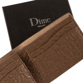 Dime Haha wallet walnut