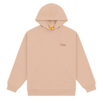 Dime Classic small logo hoodie tan