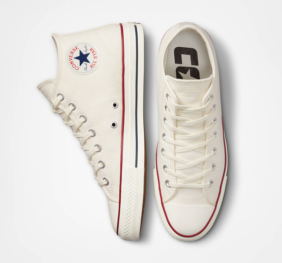 Converse CTAS Pro "Cut Off" Mid (White)