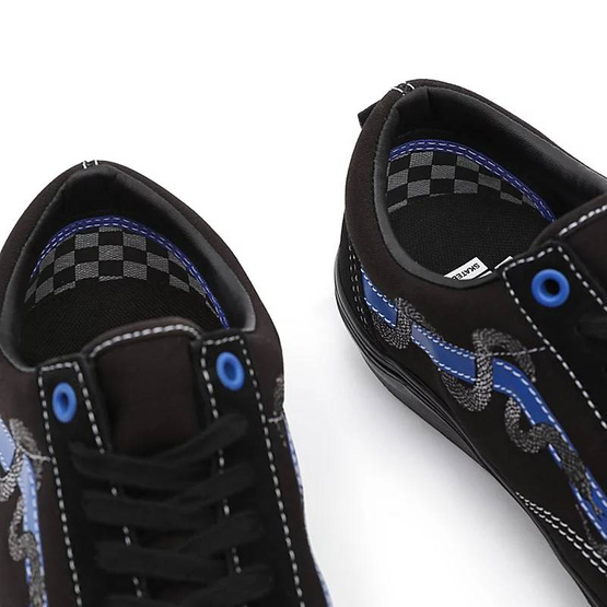 Vans Breana Geering Skate Old Skool (Black/Blue)