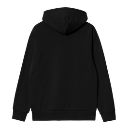 bluza Carhartt WIP Hooded Script (Black/White)