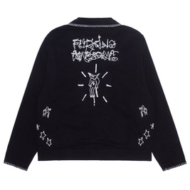 kurtka Fucking Awesome - Embroidered Mechanics Jacket (Black)