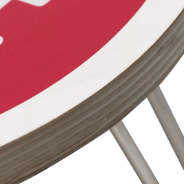 Carhartt WIP Heart Folding Table scarlet/white