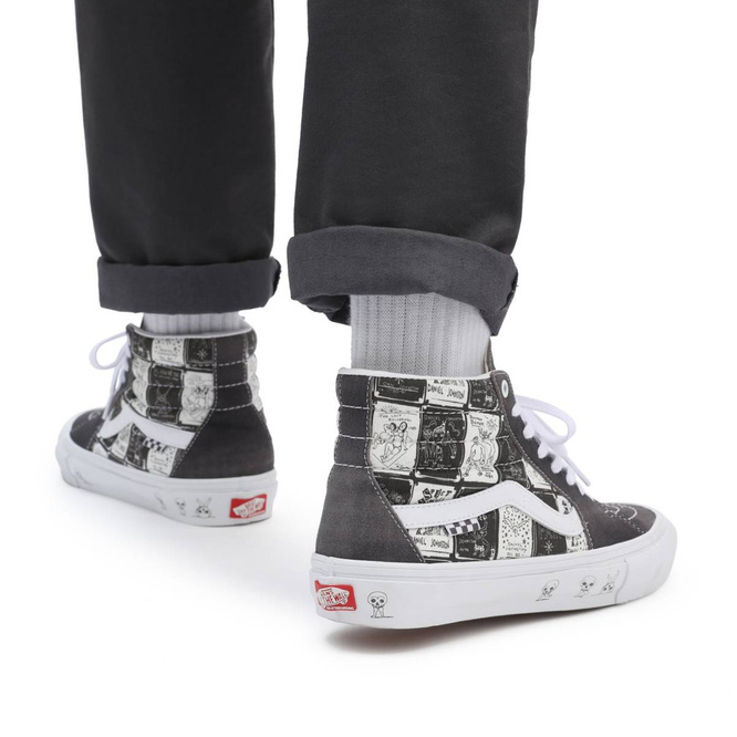 buty Vans Skate Sk8-Hi by Daniel Johnstone (Raven)