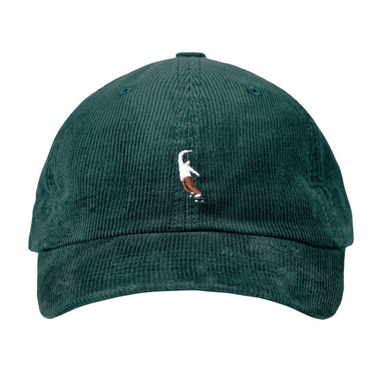 czapka magenta pws cord dad hat green