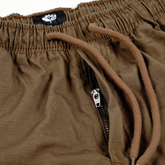  Magenta Ripstop Loose pants chocolate