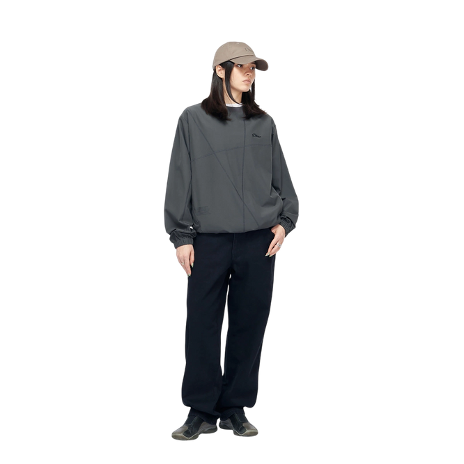 Dime Tech crewneck charcoal