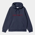 Carhartt WIP Hooded Carhartt Sweat (Air Force Blue)