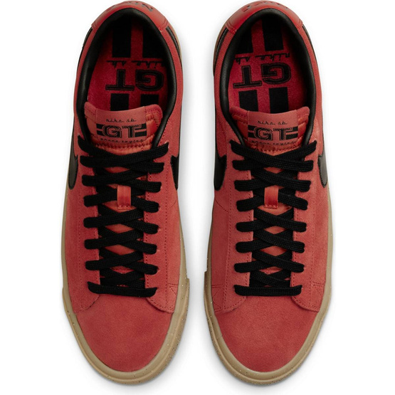 shoes Nike Sb Zoom Blazer Low Pro Gt Cinnabar/black-cinnabar-gum Light Brown