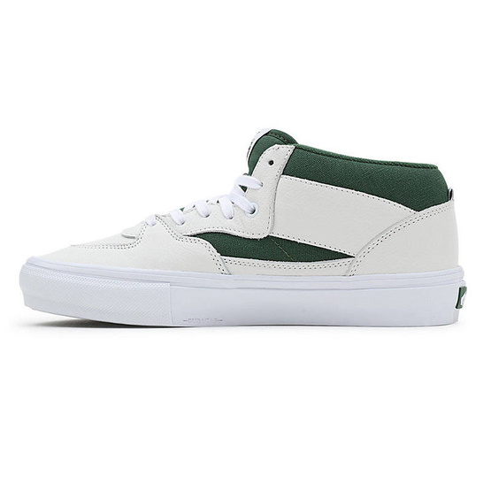 Vans Half Cab (White/Green)