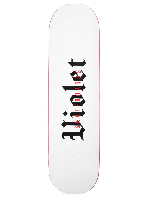 VIOLET Straight Up Deck (White)