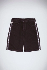 szorty Fucking Awesome Striped Jean Short (Black)