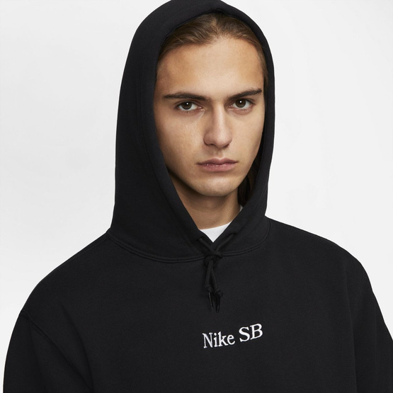 nike sb CLASSIC GFX HOODIE BLACK/WHITE