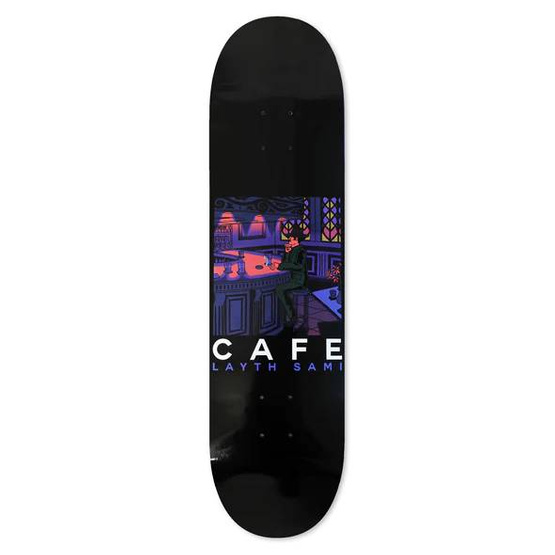 Cafe Skateboard - Barfly Deck (Black)