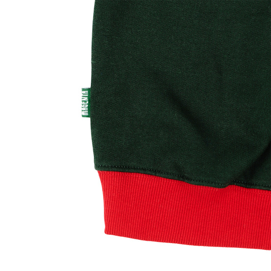 bluza magenta Pws Crew - Green