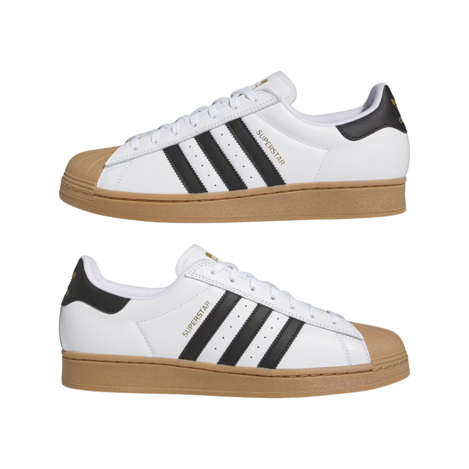 buty Adidas Superstar ADV (White/Gum/Black)