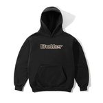 Butter Ripstop Logo Applique Pullover Hood Black
